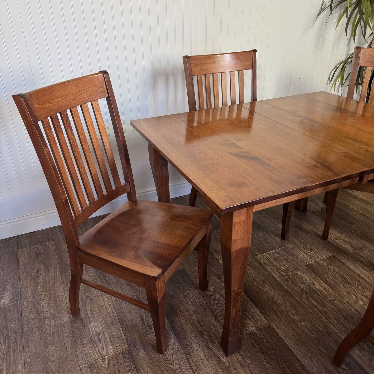 Solid Wood Craftsman Mission Style Dining Set