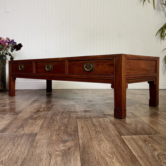 Vintage 60" Ming-Style Coffee Table