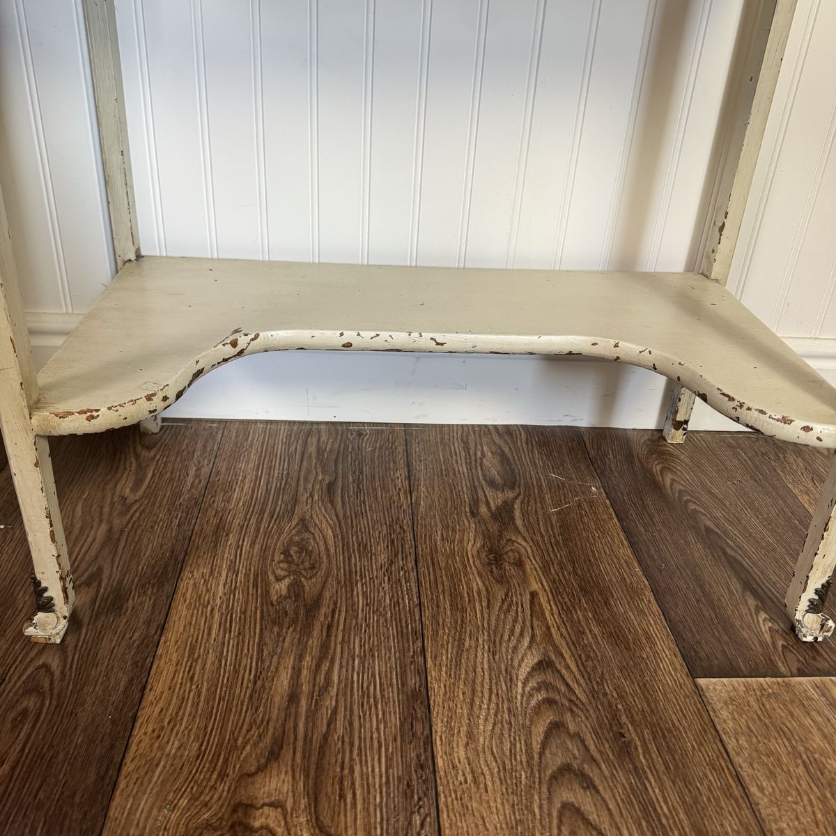 Vintage French Style Secretary Desk with Serpentine Hardware
