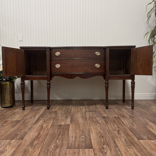 Vintage Mahogany Federal-Style Sideboard / Buffet