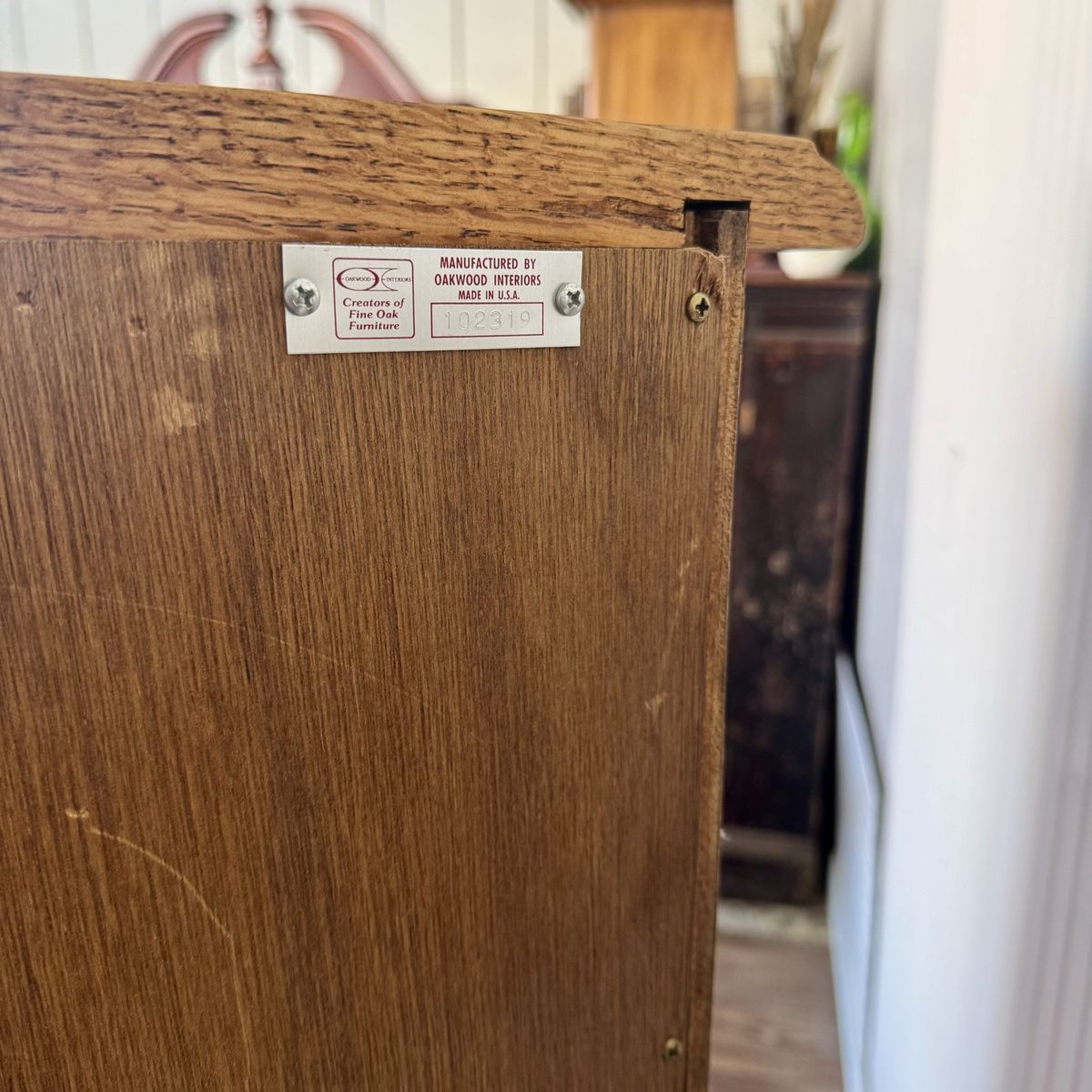 Vintage Oak Lingerie Chest of Drawers- Oakwood Interiors Versailles Collection