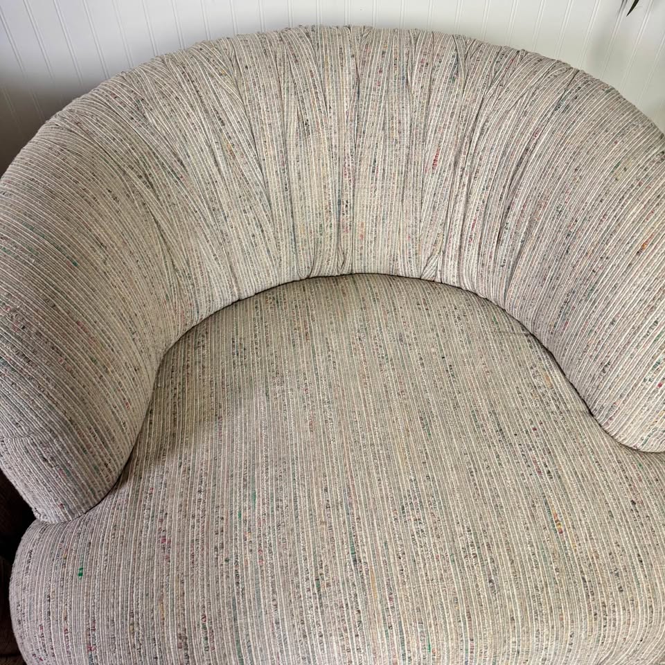 Rare 1980s Postmodern “Cloud” Lounge Chair Set