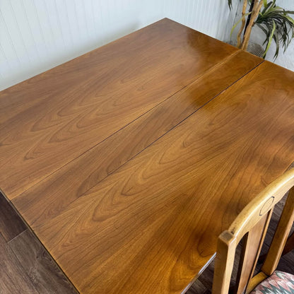 Mid-Century Extensole Expandable Dining Table / Console Table