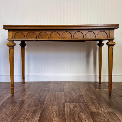 Mid-Century Extensole Expandable Dining Table / Console Table