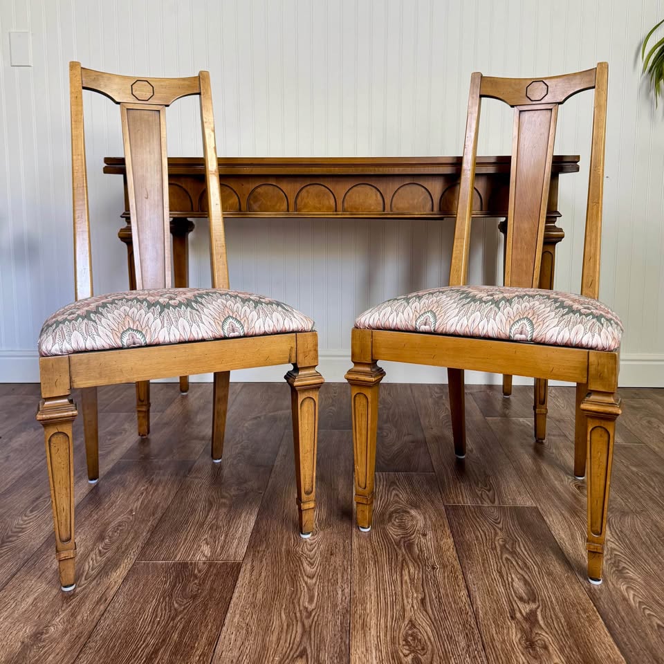 Mid-Century Extensole Expandable Dining Table / Console Table