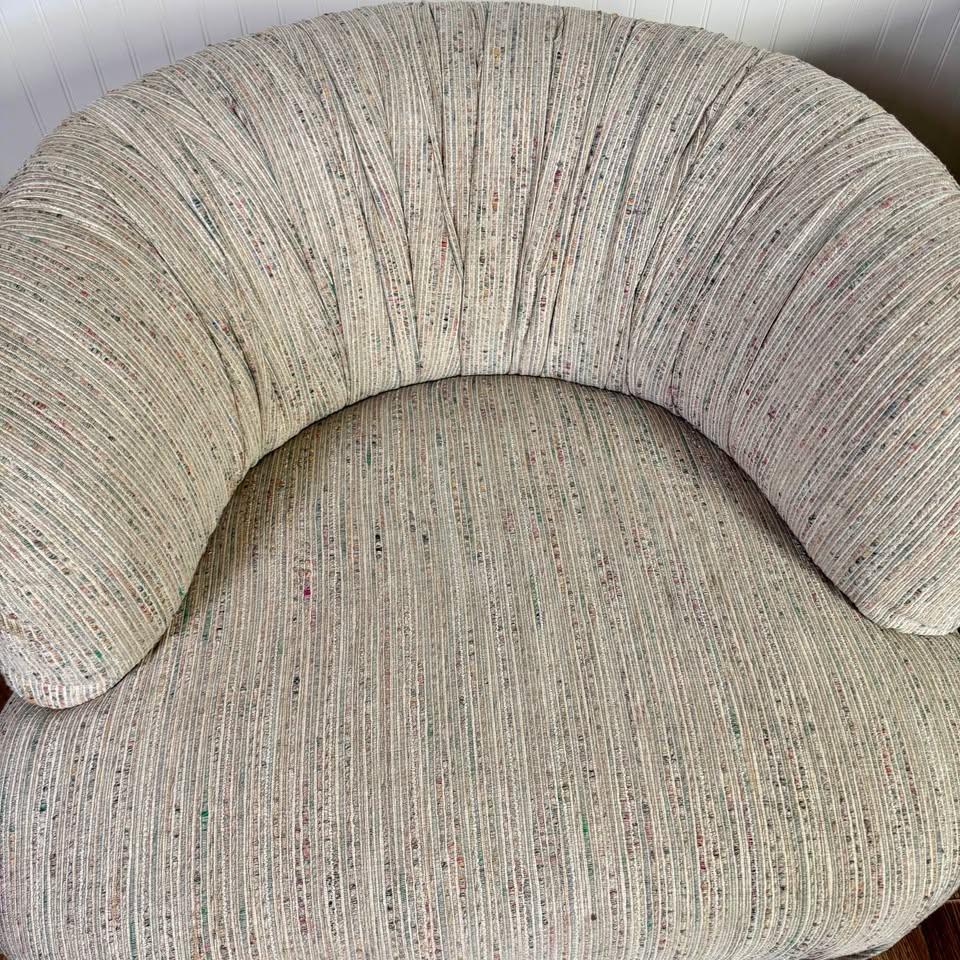 Rare 1980s Postmodern “Cloud” Lounge Chair Set