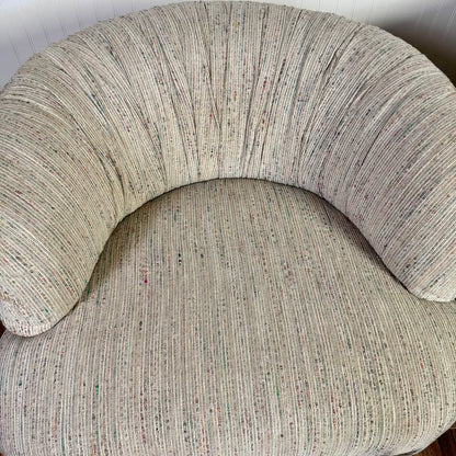 Rare 1980s Postmodern “Cloud” Lounge Chair Set