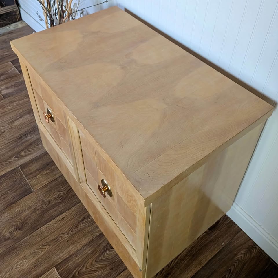 Mid-Century Modern Record Cabinet / Dry Bar