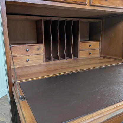 Vintage Keller Oak Dresser / Secretary Desk / Lift-Top Storage