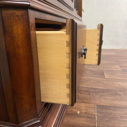 Wrangler Home Solid Wood Display Cabinet w/ Sliding Doors