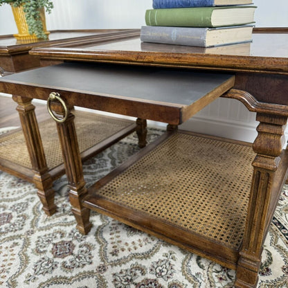 Pair of Mid-Century Walnut Drexel End Tables