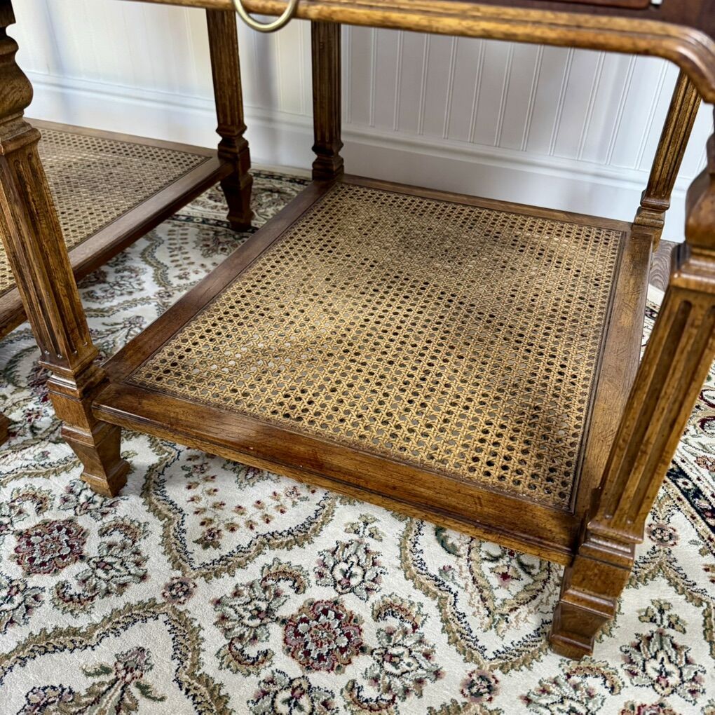 Pair of Mid-Century Walnut Drexel End Tables