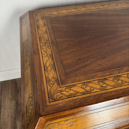 Alfonso Marina Spanish Colonial Marquetry Trunk
