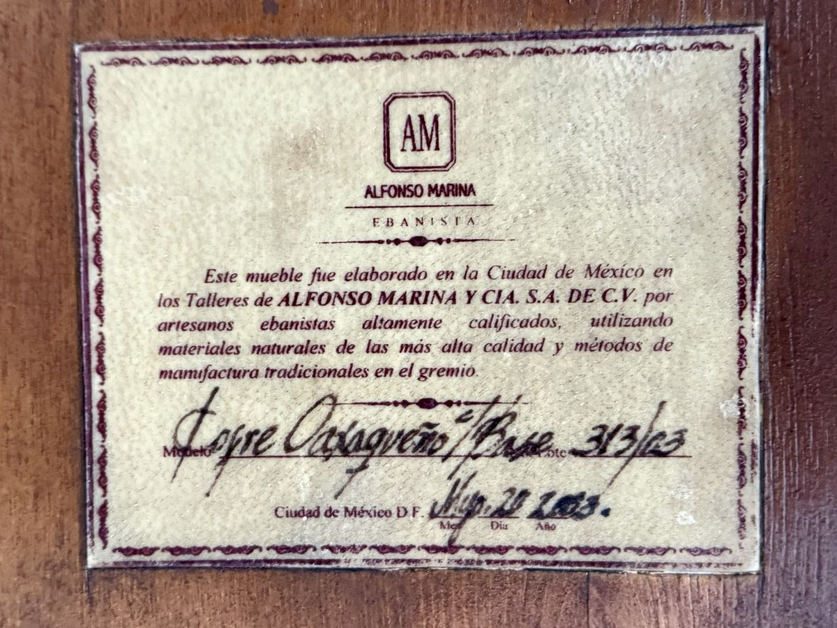 Alfonso Marina Spanish Colonial Marquetry Trunk