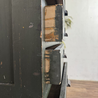 Antique 12-Drawer Mercantile Cabinet