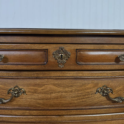 72” French Provincial Buffet & Display Cabinet – White Fine Furniture