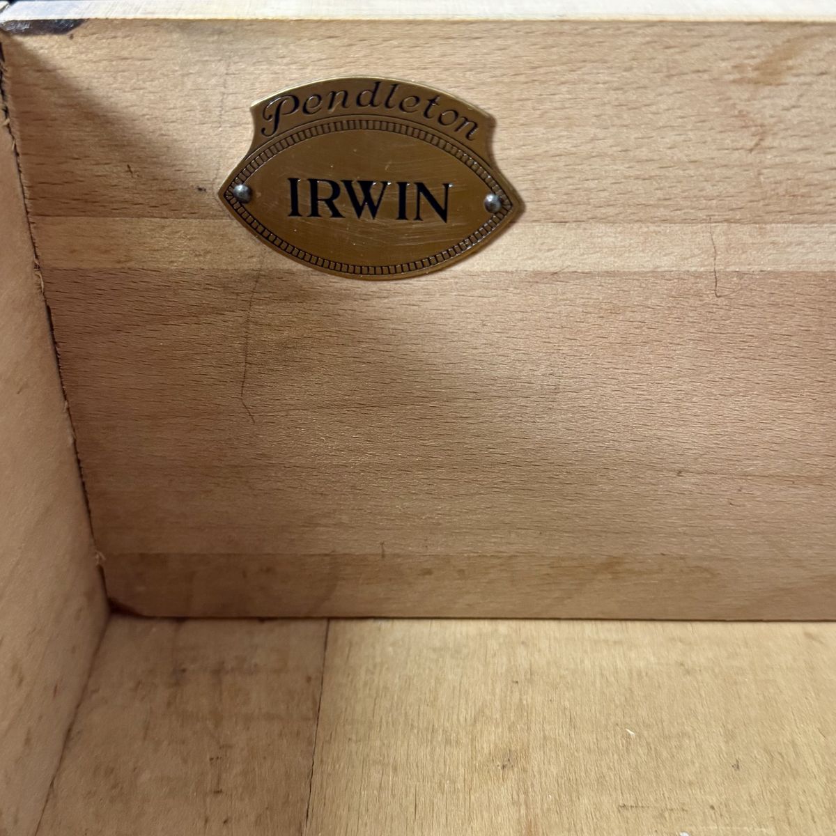 French Provincial Pendleton Irwin Solid Wood Hutch