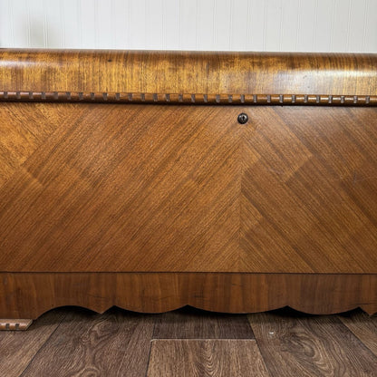 Lane Art Deco Waterfall Cedar Chest / Trunk