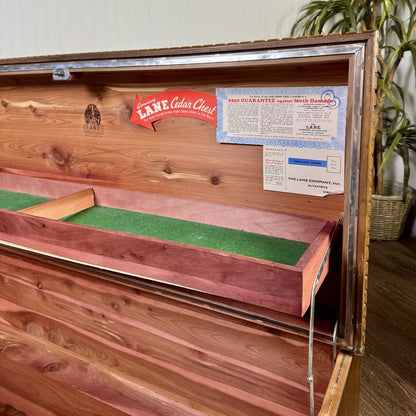 Lane Art Deco Waterfall Cedar Chest / Trunk