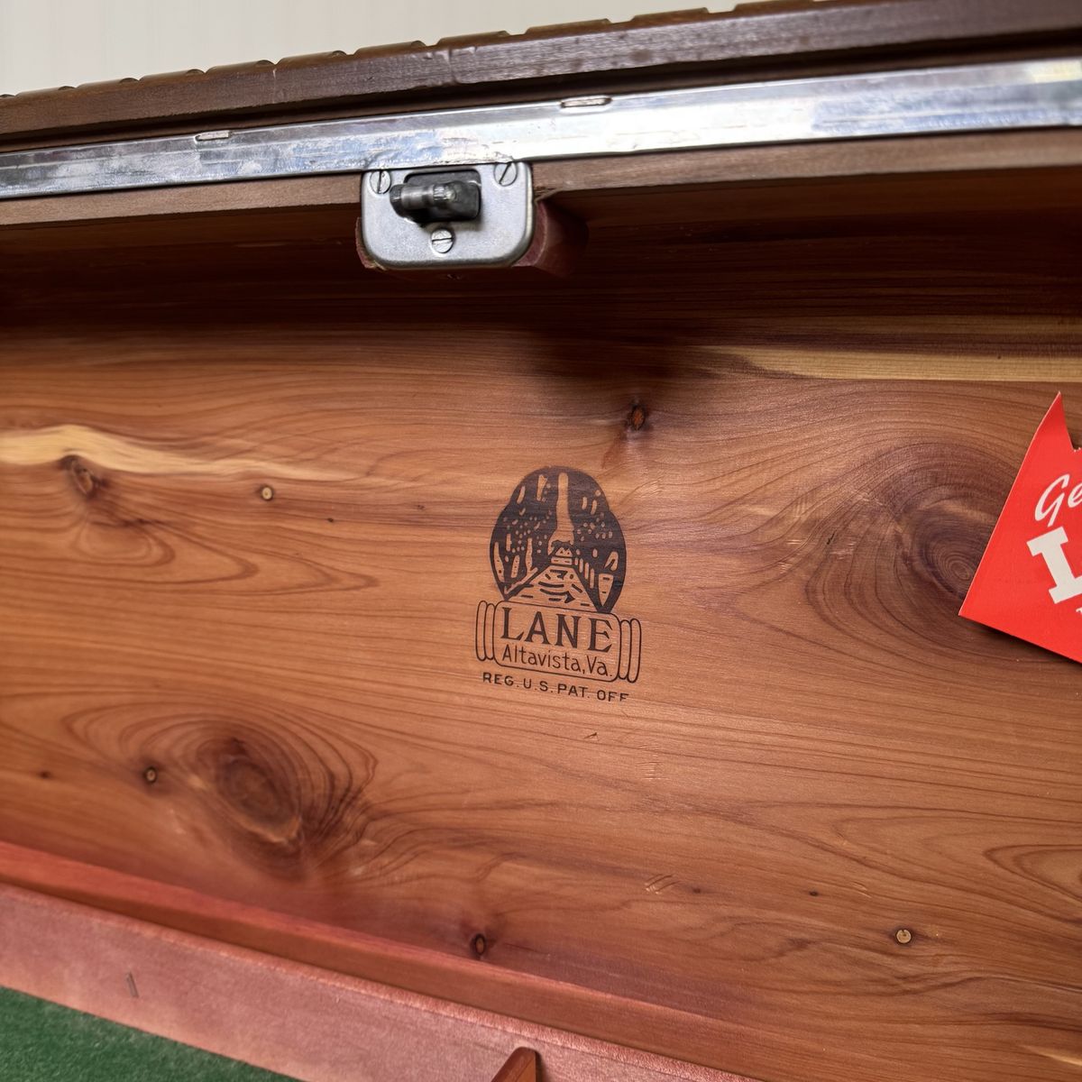 Lane Art Deco Waterfall Cedar Chest / Trunk