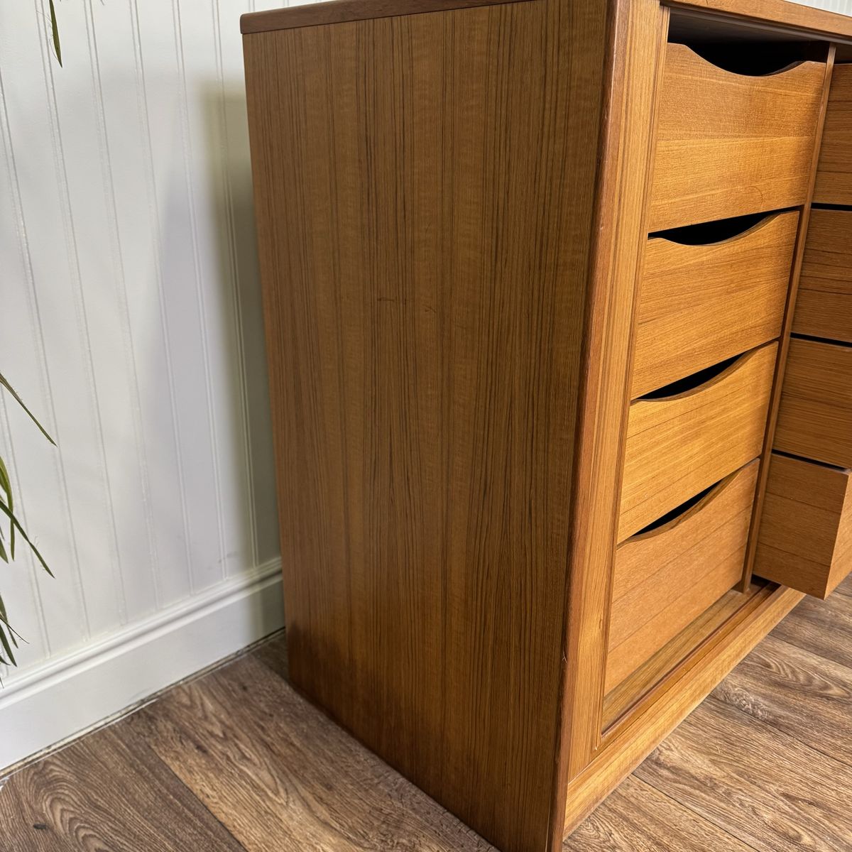 MCM Danish Teak Hundevad Credenza or Dresser