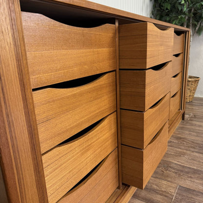 MCM Danish Teak Hundevad Credenza or Dresser