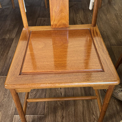 Mid-Century Chinoiserie 9-Piece Dining Set