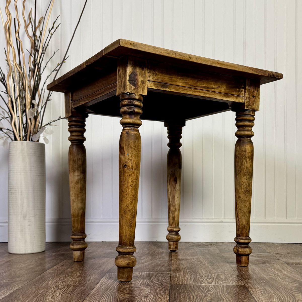 Rustic / Farmhouse Solid Wood Side Table