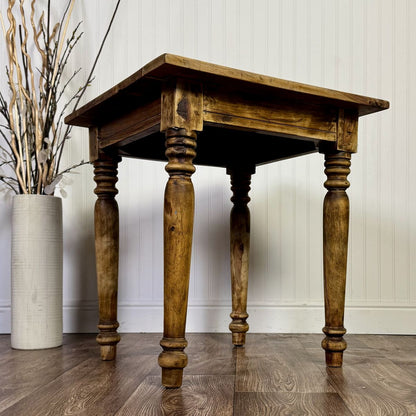 Rustic / Farmhouse Solid Wood Side Table