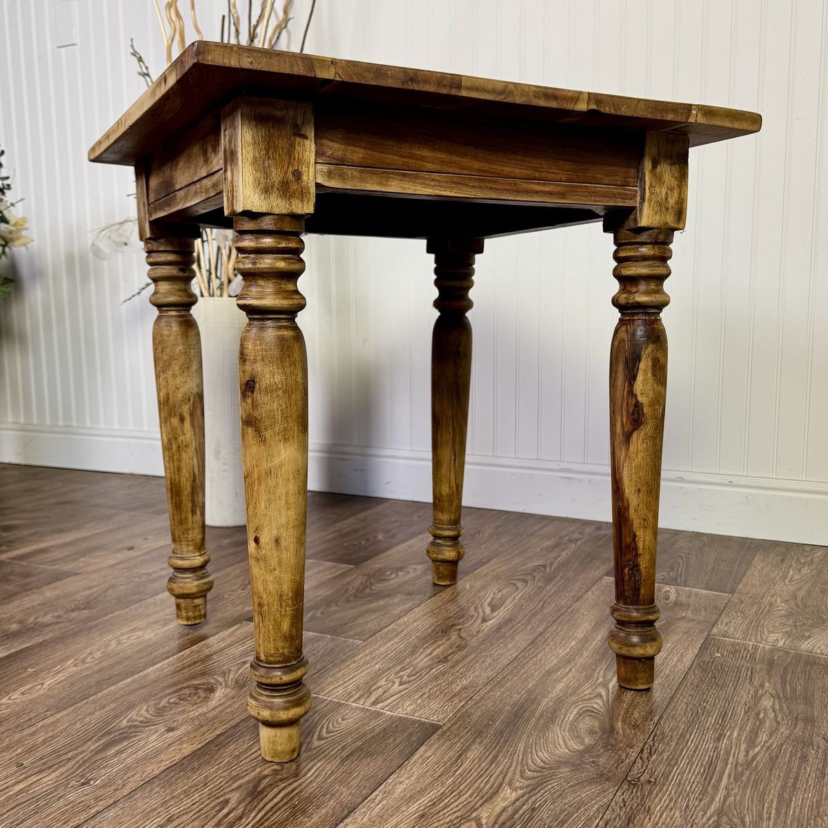 Rustic / Farmhouse Solid Wood Side Table