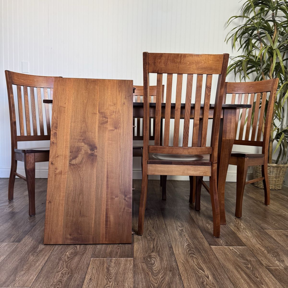 Solid Wood Craftsman Mission Style Dining Set
