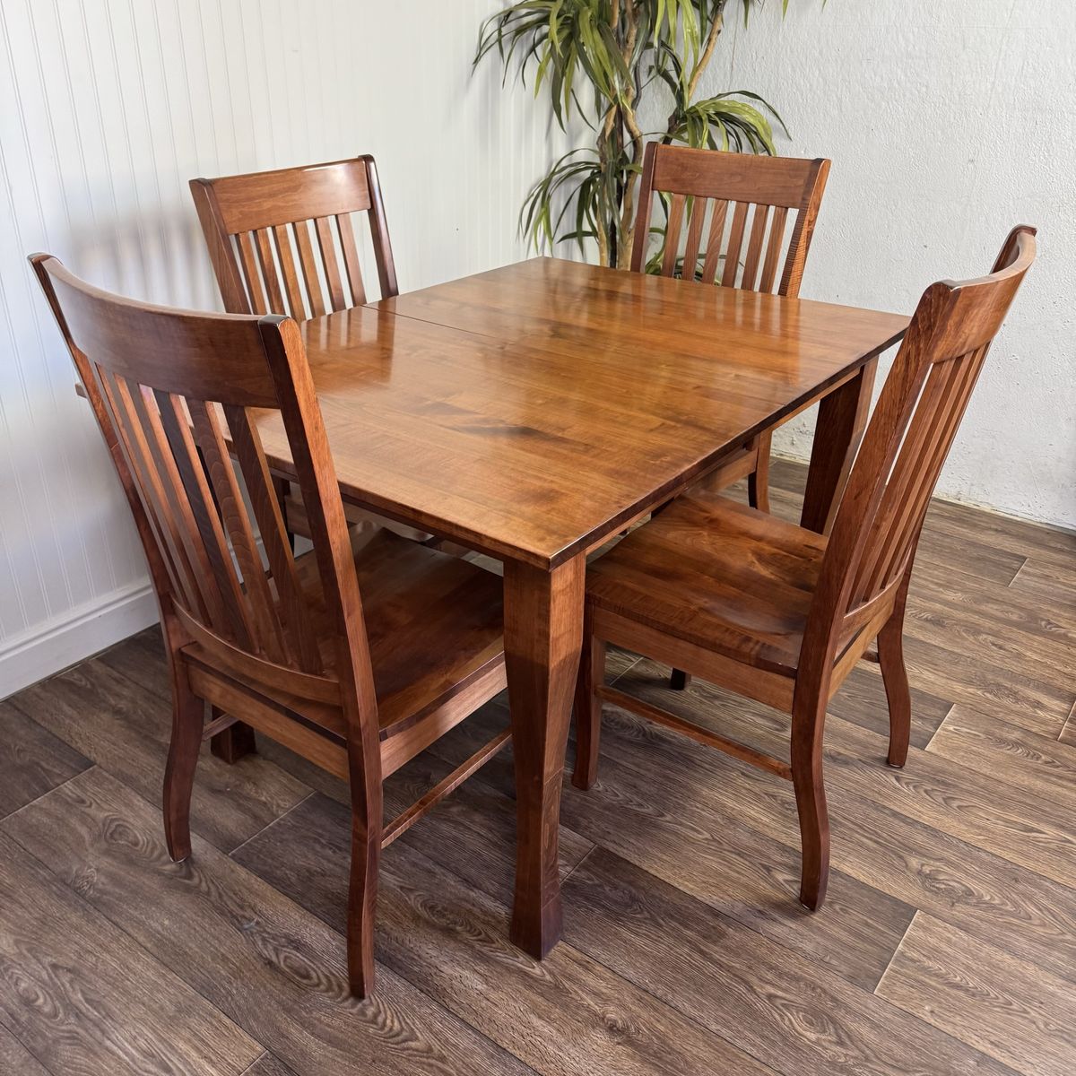 Solid Wood Craftsman Mission Style Dining Set