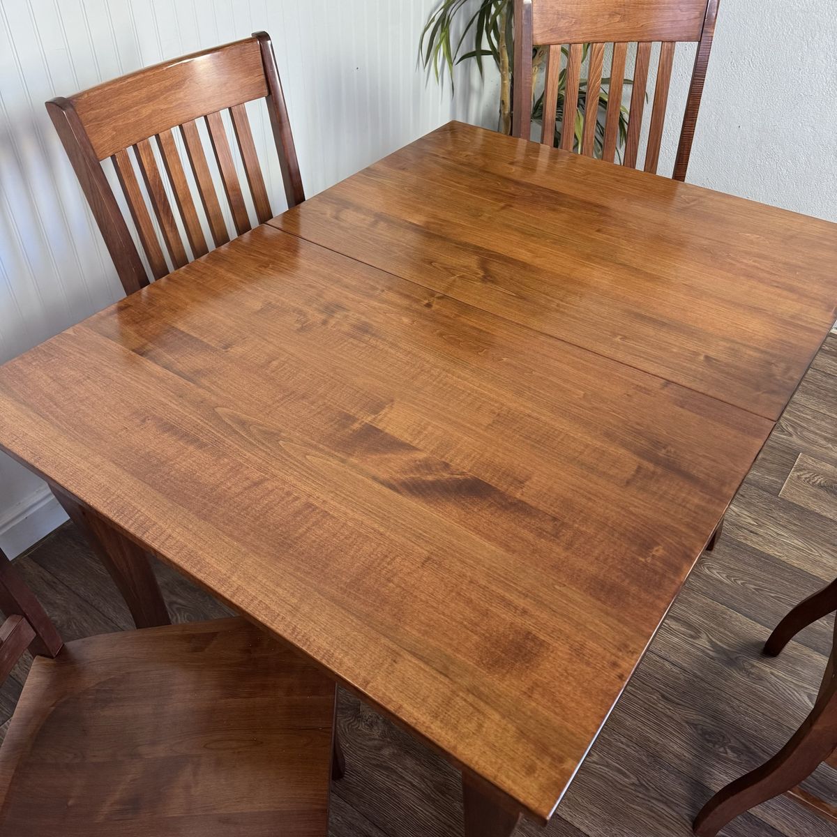 Solid Wood Craftsman Mission Style Dining Set
