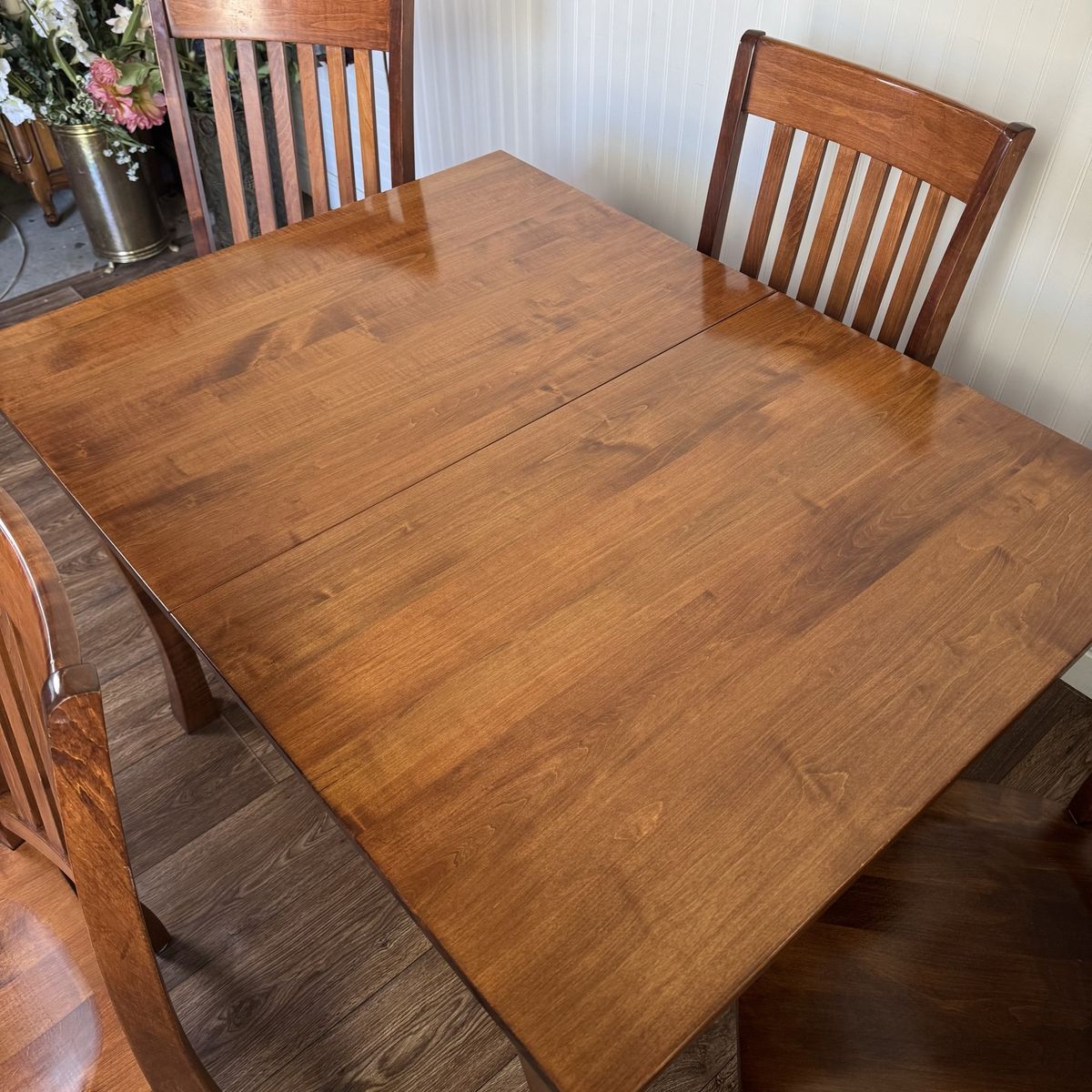 Solid Wood Craftsman Mission Style Dining Set