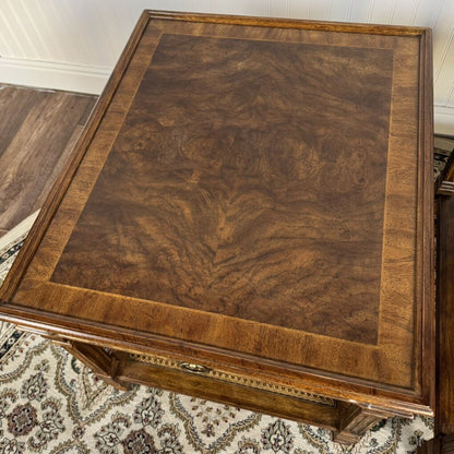 Pair Mid-Century Walnut Drexel End Tables