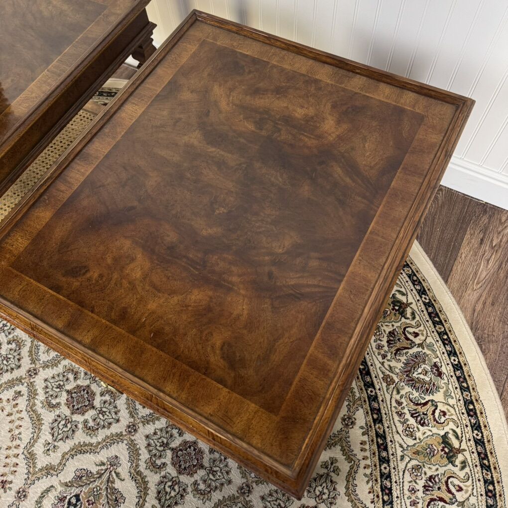 Pair Mid-Century Walnut Drexel End Tables