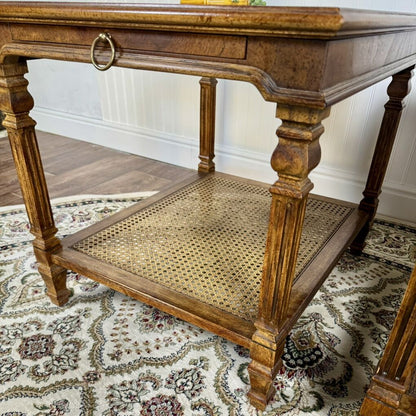 Pair Mid-Century Walnut Drexel End Tables