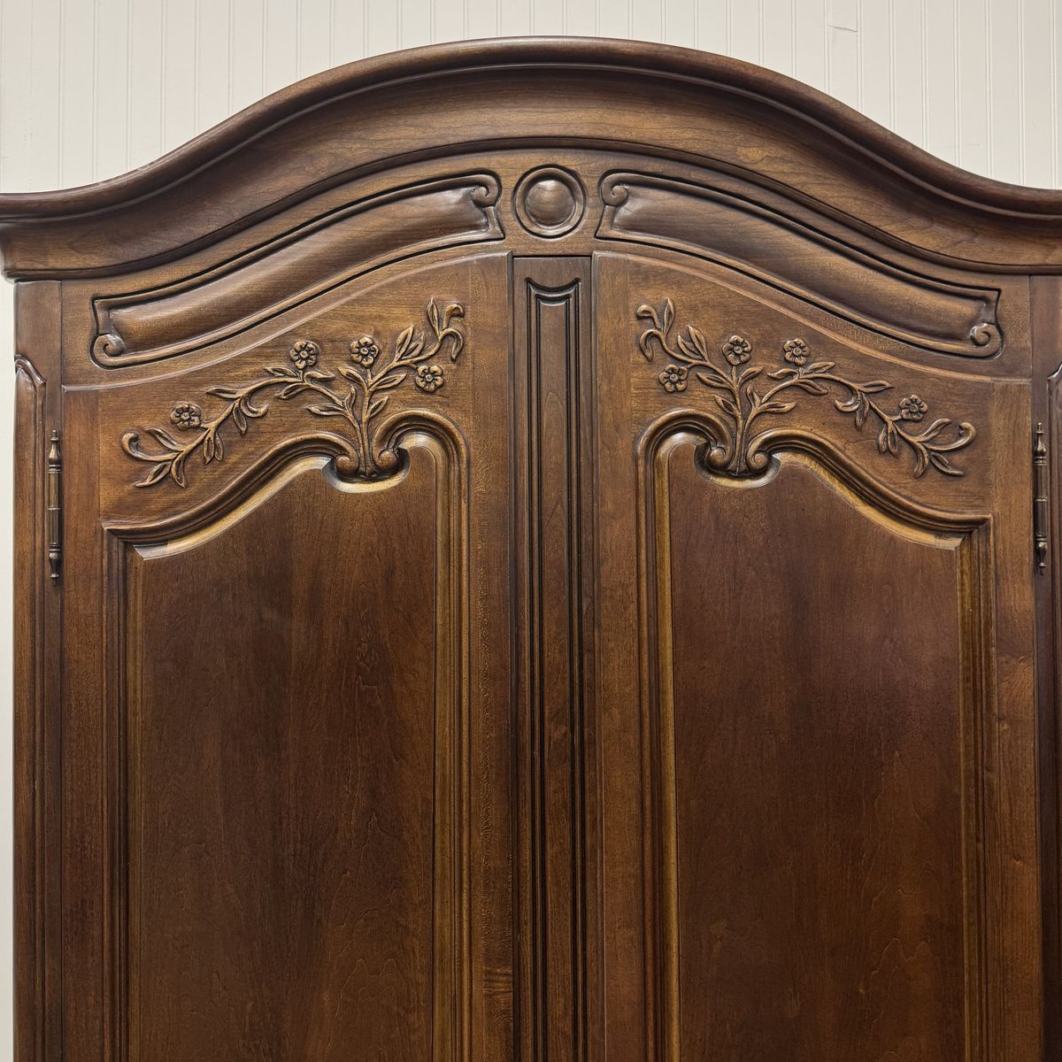 Vintage French Provincial Armoire / Linen Press – White Furniture Co.