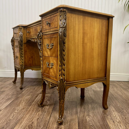Vintage ca. 1930s French Provincial Desk / Vanity