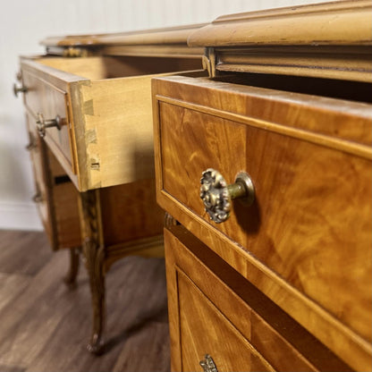 Vintage ca. 1930s French Provincial Desk / Vanity