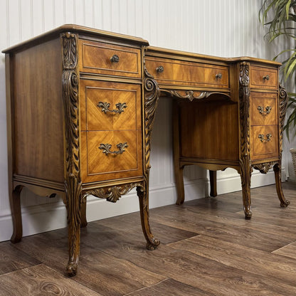 Vintage ca. 1930s French Provincial Desk / Vanity