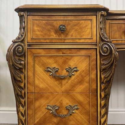 Vintage ca. 1930s French Provincial Desk / Vanity