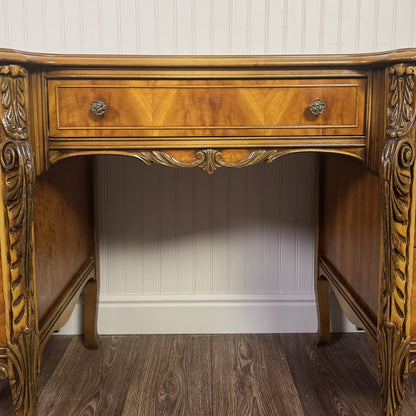 Vintage ca. 1930s French Provincial Desk / Vanity