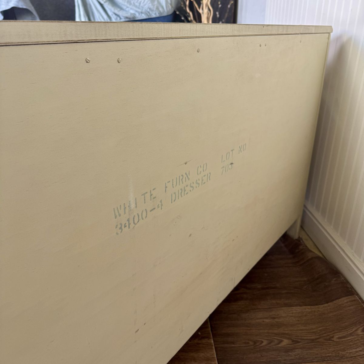 Vintage French Provincial 9-Drawer Lowboy Dresser – White Fine and Furniture