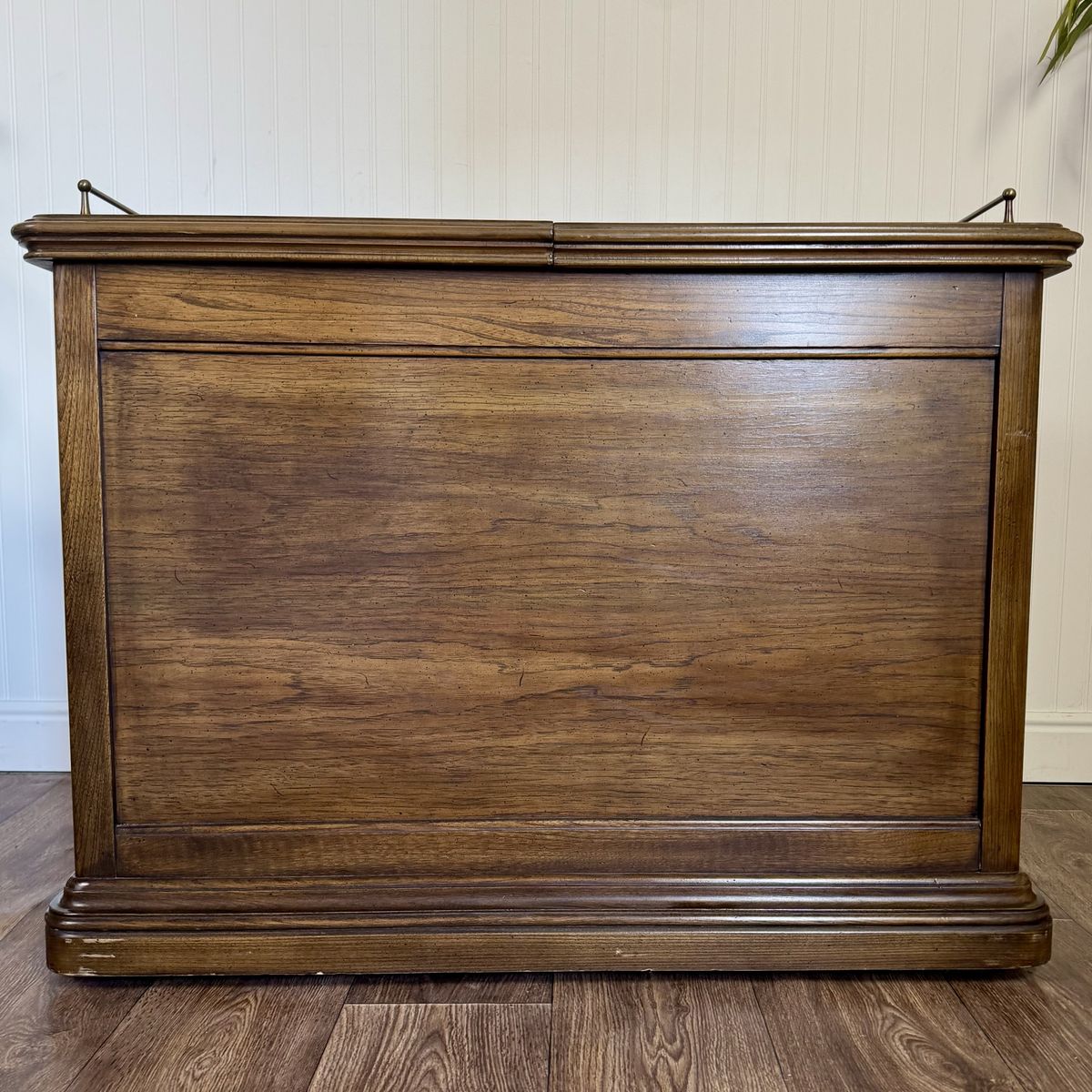 Vintage French Provincial Walnut Server / Bar Cabinet