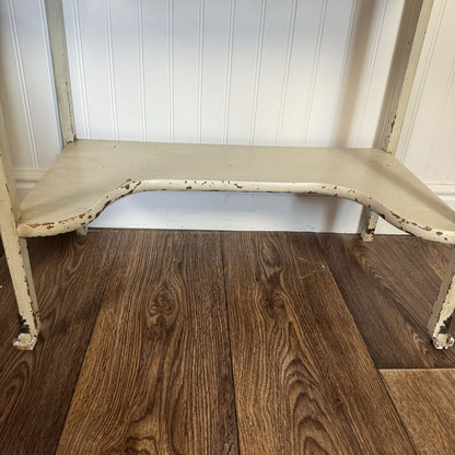 Vintage French Style Secretary Desk with Serpentine Hardware