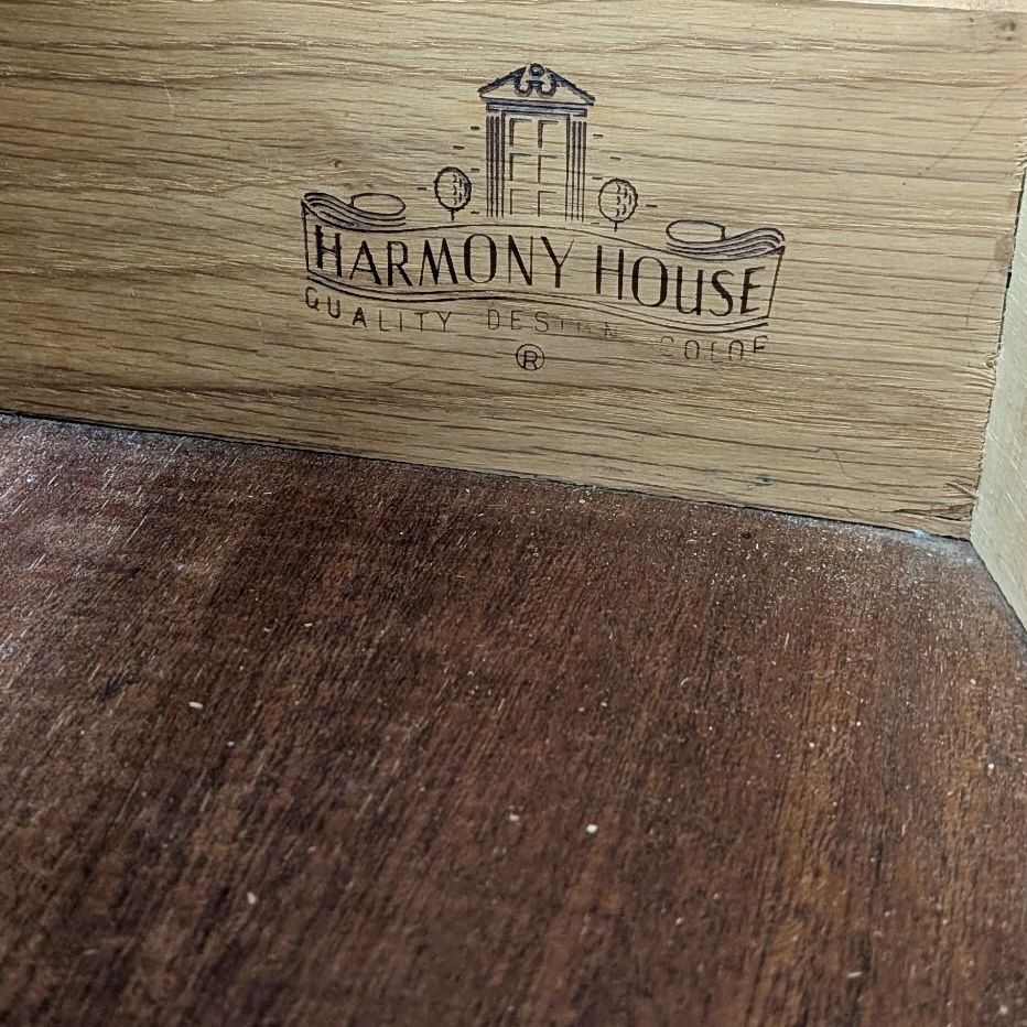 1950s Harmony House Serpentine Dresser