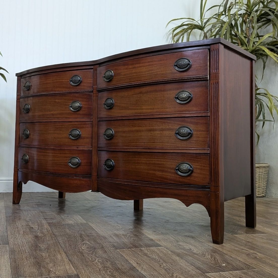 1950s Harmony House Serpentine Dresser