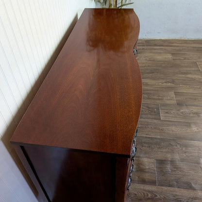 Vintage 1950s Harmony House Serpentine Dresser
