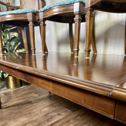 Vintage Italian Provincial Thomasville Cellini Dining Set